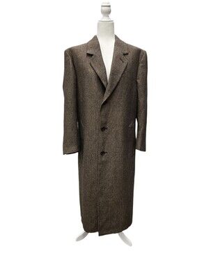 Brooks Brothers Tweed Wool Overcoat